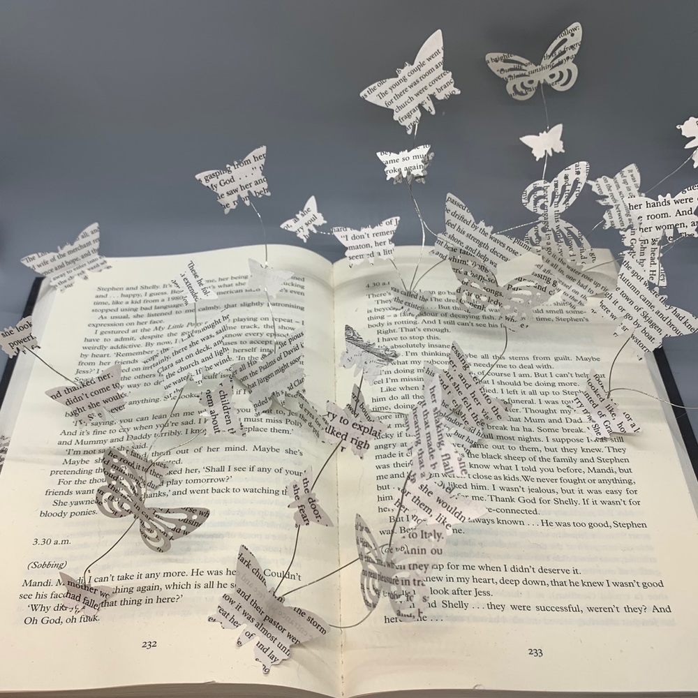 Folded Book Art